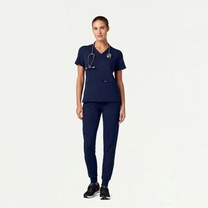 Jaanuu The Newland Essential Scrub Set Midnight Navy size XS